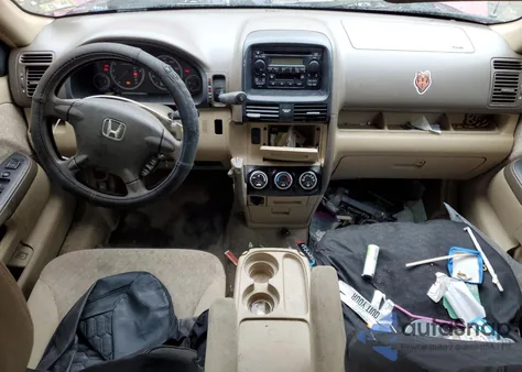 2005 Honda Cr-V Lx из США, поврежденный, VIN SHSRD78555U322736